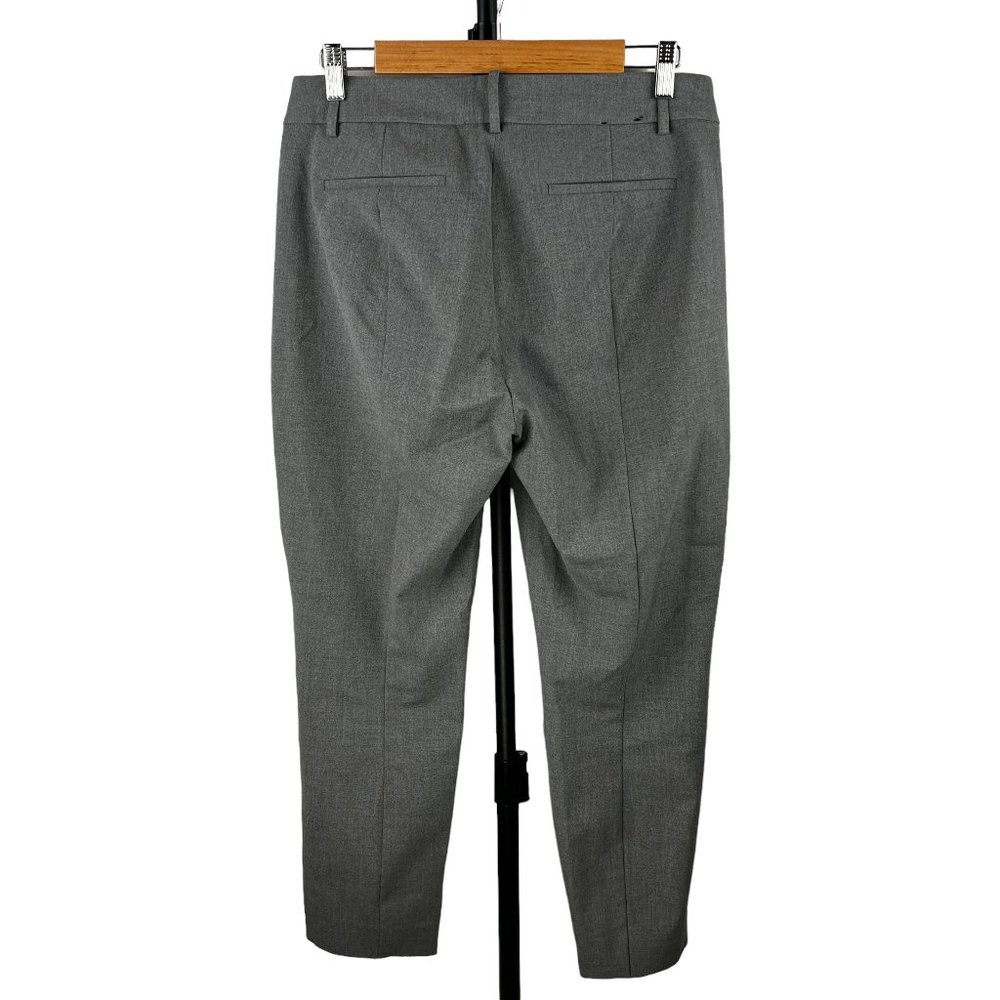 Like new! J. Crew Ruby Straight leg Pant in Gray Size 8 - Picture 6 of 13
